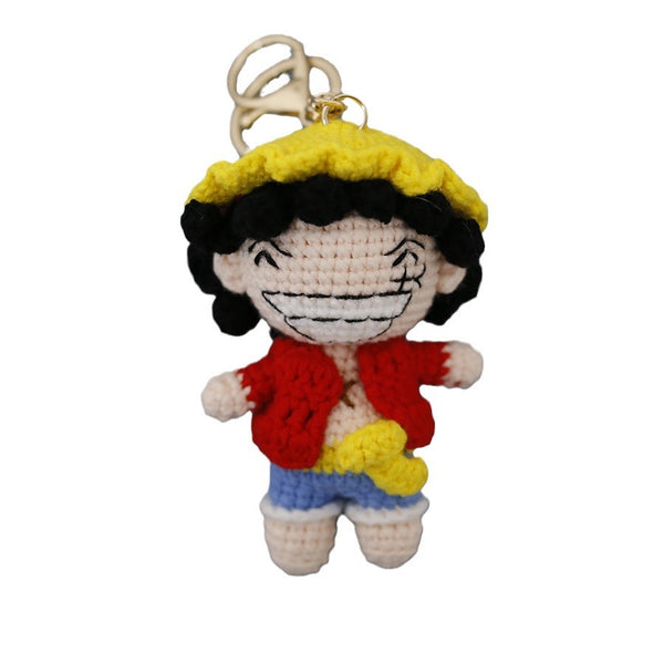 Llavero Luffy One Piece Hecho a Mano