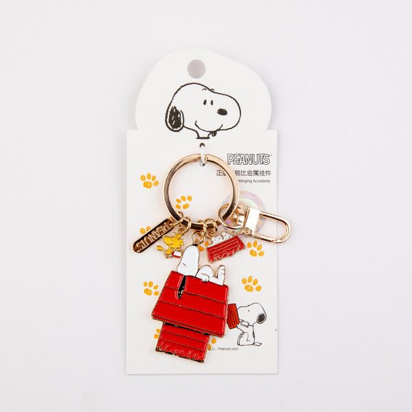 Llavero Snoopy Casa Metalico