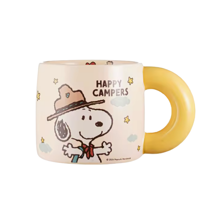 taza snoopy en forma vaquera de 460 ml 